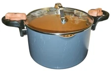 Gotham Steel Stock Pot 5 Quart Large Cooking Pasta Pot Nonstick Big Ceramic Soup