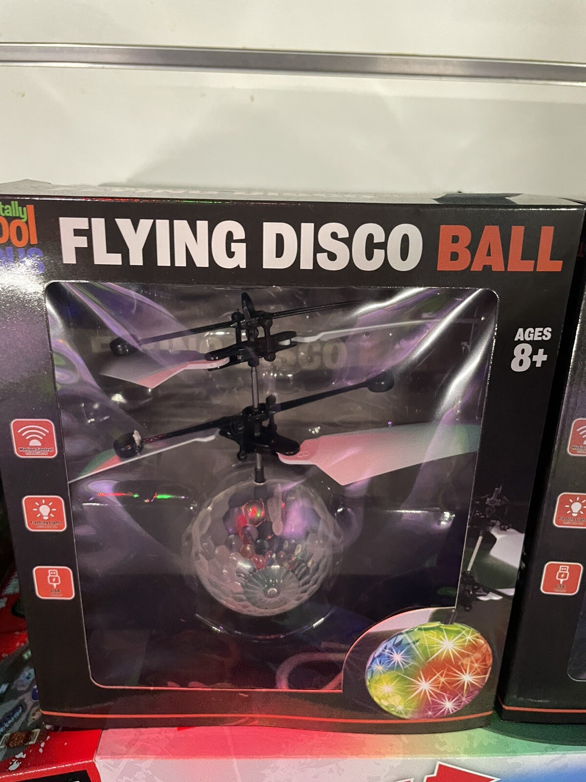 New In Pack Flying Disco Ball eBay