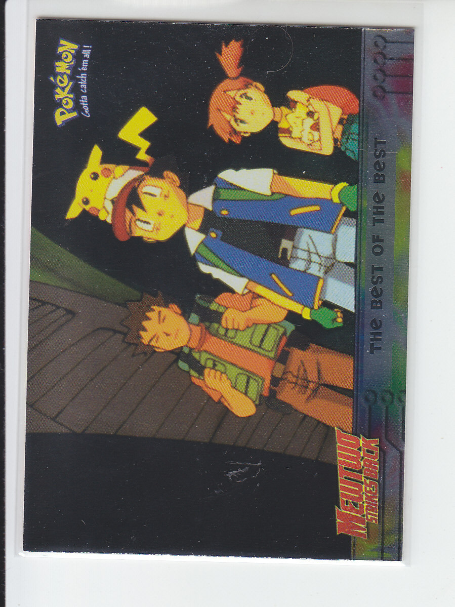 1998 topps pokemon cards 1998 Topps Pokemon Movie Mewtwo Strikes Back #20 The Best of the Best Holo