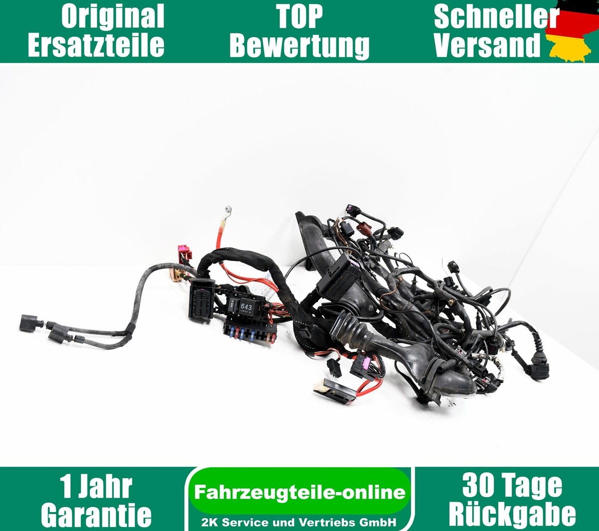 Audi A6 4F C6 4F1971072MN Motorkabelbaum 3.0 TDI ASB | eBay