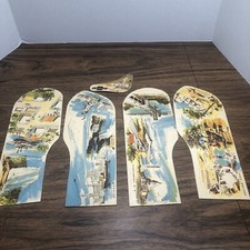 1967 Chevrolet Road Rally Slot Car Set - REPLACEMENT Track Insert Cards Only