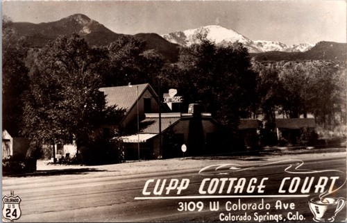 Foto real postal Cupp Cottage Court 3109 W Colorado Ave Colorado Springs CO