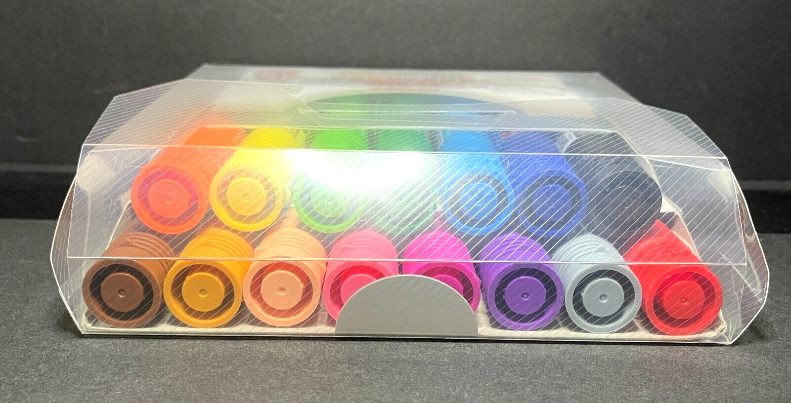 UNI MITSUBISHI PENCIL DUAL TIPPED PROCKEY WATER-BASED MARKER PENS 15 COLOR SET