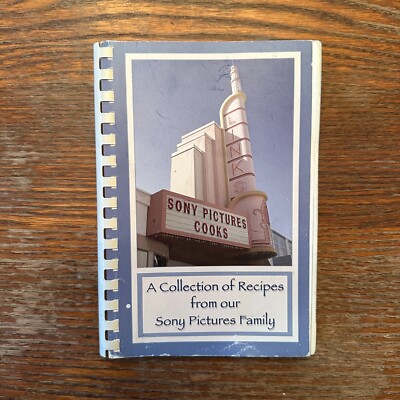 Sony Pictures Cooks by Sony Pictures Entertainment 2000s PB Cookbook VG- Rare