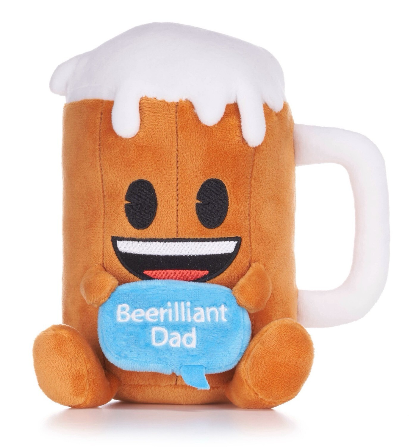 EMOJI BEER BRILLIANT DAD SOFT PLUSH TOY FATHERS DAY BIRTHDAY GIFT IDEA