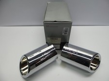 Original AUDI A4 A5 A6 Q5 Auspuffblende Chrom 6 Zylinder 8K0071761C