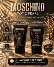 Moschino Toy 2 Pearl Mini Set Body Lotion  Shower Gel 25ml NEW Gift