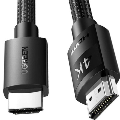 Kabel HDMI zu HDMI 2.0 4k / 60Hz 3 m Ugreen Videokabel Video-Stecker Schwarz