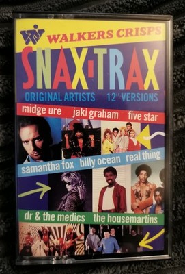 Snax Trax - Walkers Crisps - Various Artists (1986 Cassette Tape)