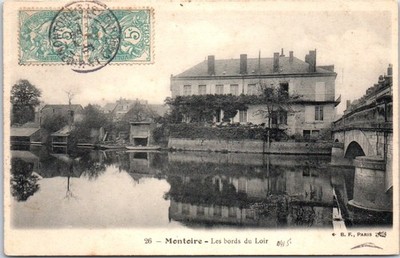 41 MONTOIRE - les bords du loir.
