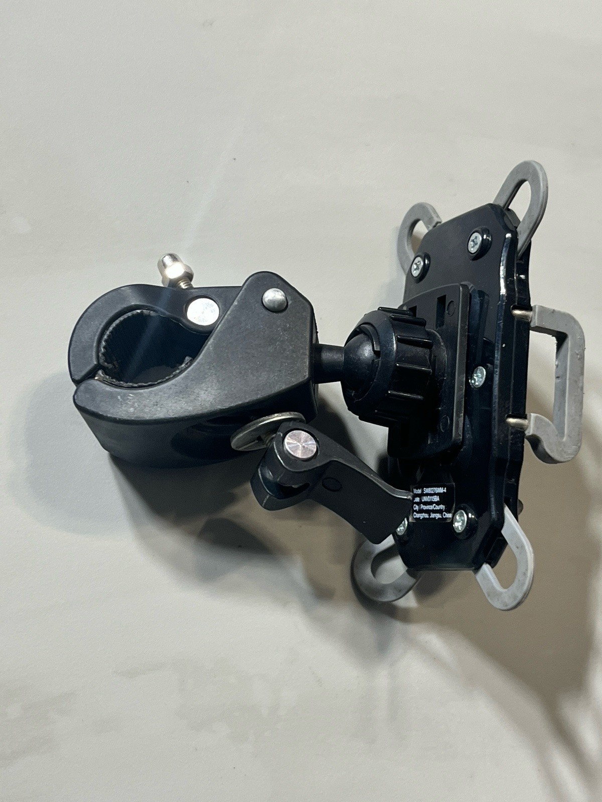 Cycle Motorcycle Cell Phone Holder Off Of A Honda Shadow