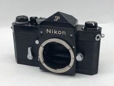 Nikon F Mid Model Eye Level Black 35mm Film SLR Camera Body F Mount Used H0706