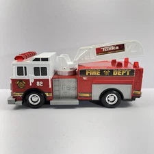 2011 Tonka Hasbro Funrise Toy Fire Truck Red - Lights and Sounds Not Working