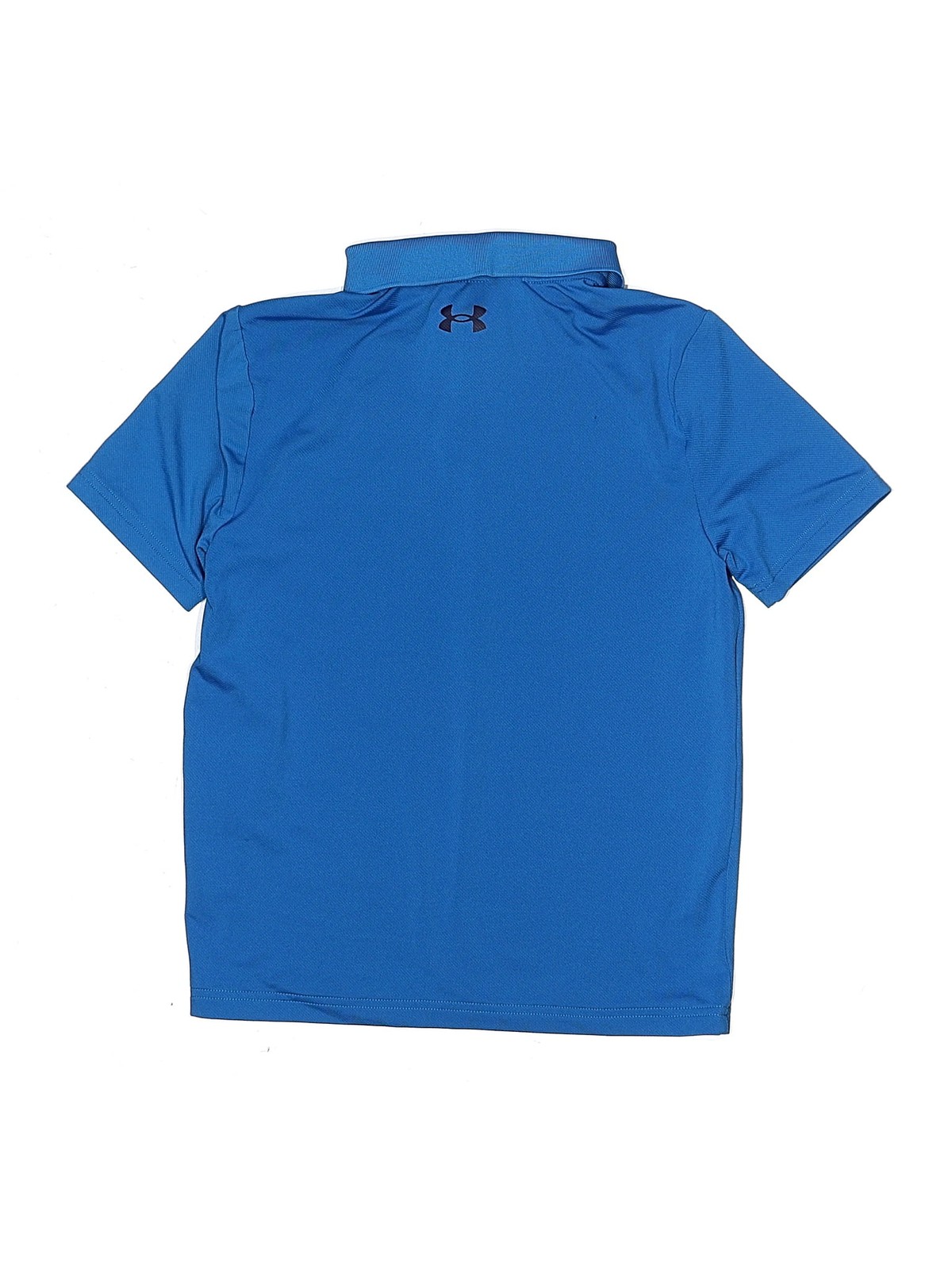 Under Armour Boys Blue Short Sleeve Polo S Youth thumbnail 2