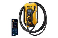 DEWALT Level 2 EV Charger 48A 240V 11.5kW Wall Mount 25ft Cable Weatherproof