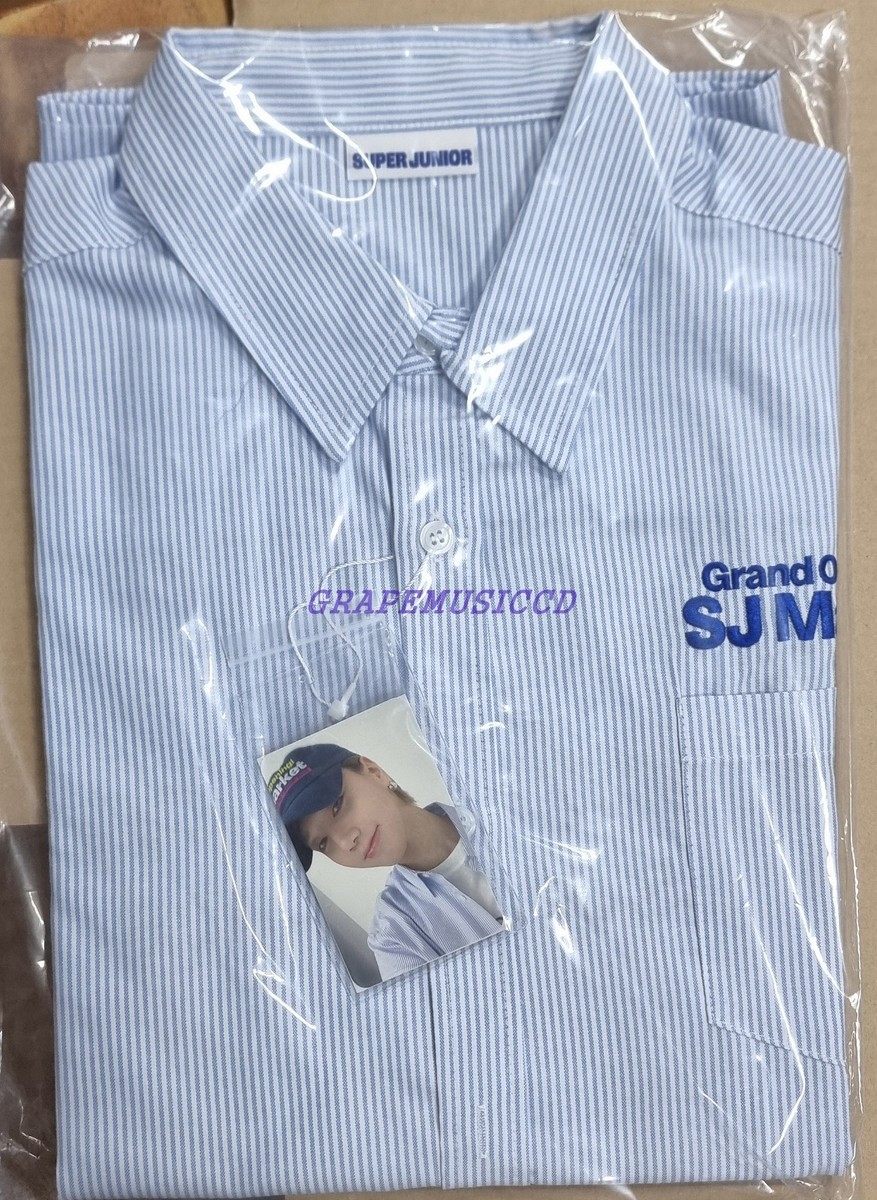 SUPER JUNIOR GRAND OPENING! SJ MARKET OFFICIAL MD GOODS UNIFORM