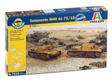 Italeri 7519 1/72 Semovente M40 DA 75/18