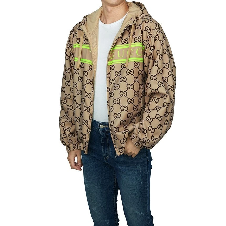 Giacca a vento uomo Gucci con cappuccio 118964926