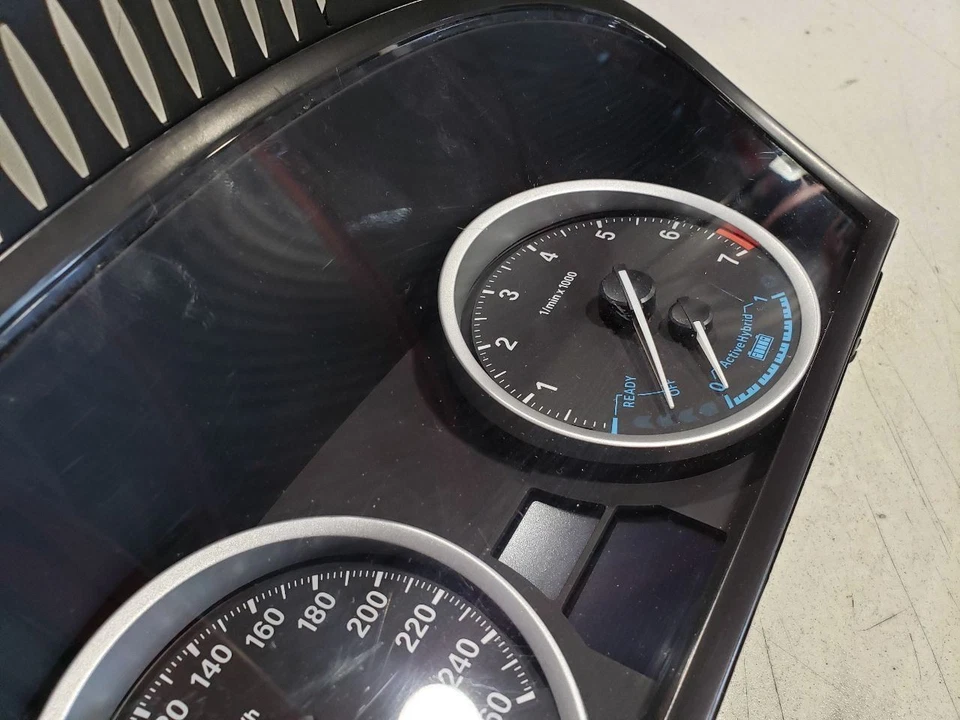 Painel de instrumentos velocímetro - 2010 BMW X6 E71/72 híbrido - 10-11 fabricante de equipamento original 6976284 - Imagem 4 de 4