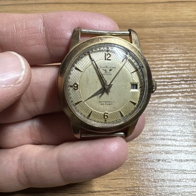 Jean Richard Geneve 25 rubis jewel vintage watch rotomatic non magnetic incabloc