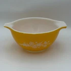Pyrex 441 Butterfly Gold Cinderella Mixing Bowl 750ml Vintage USA Yellow