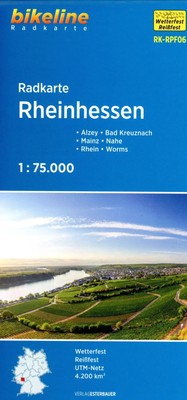 Radkarte Rheinhessen 1 : 75.000 (RK-RPF06) | Esterbauer Verlag | Deutsch | 2022