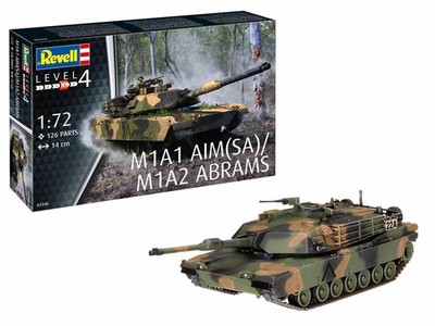 M1A1 AIM(SA)/ M1A2 Abrams / 1:72