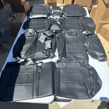 Leather Seat Covers For 2015 2016 2017 Toyota Camry Le Katzkin Black