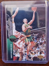 Top Rar 1994-95 Upper Deck Basketball Detlef Schrempf #312 Seattle Supersonics