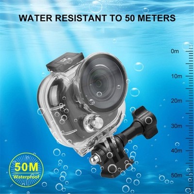 Durability 50m Waterproof Housing For GO Ultra Compact Sports Camera Diving Case