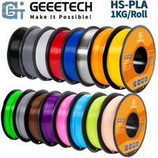 【Buy 6 Get 4 Free,Add 10】1KG/Roll Geeetech 3D Printer Filament 1.75MM HS-PLA US