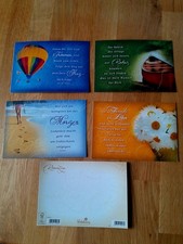 Premium Postkarten Gru&szlig;karten - Weisheiten, Spr&uuml;che, Motivation, Achtsamkeit Set