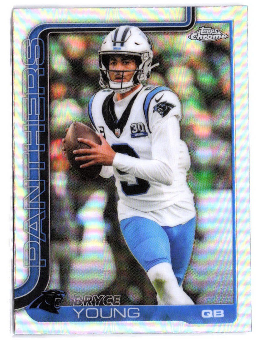 2025 Topps Chrome Refractor Bryce Young #40