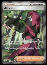 Atticus 133/131 SV Prismatic Evolutions Ultra Rare Pokemon Card - NM
