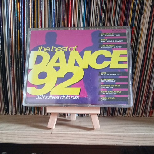 The Best Of Dance 92 ● Double Cassette Tape Album Compilation ● 90s ● Rare ● UK  - Picture 1 of 5