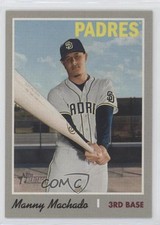 2019 Topps Heritage High Number Team Color Variation Manny Machado #520 n1u