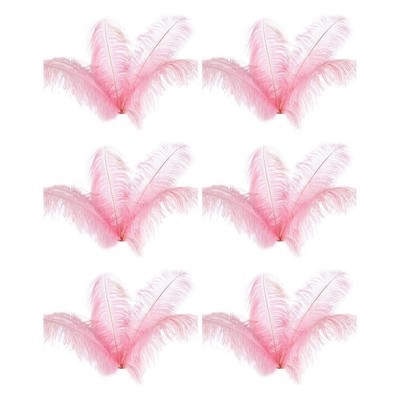 30 Stück natürliche Straußenfedern Hochzeit Party Dekoration 20-25 cm R2M61093