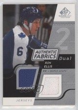 2008-09 SP Game Used Edition Authentic Fabrics Dual Ron Ellis #AF-RE 10gc