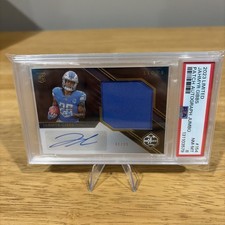 2023 Limited Jahmyr Gibbs Patch Auto /99 RPA #154 PSA 8 NM-MT RC ROOKIE