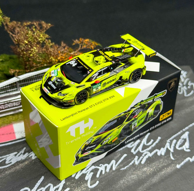 AL TH 1:64 Yellow Huracan GT3 Evo2 DTM 2023 #94 Sport Model Diecast Collect Car