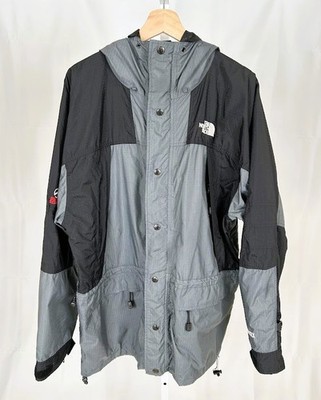 Vintage North Face Summit Series GORE-TEX Shell Jacket Black Gray XL Waterproof