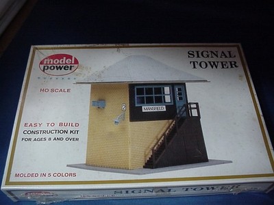 NOS Model Power HO SIGNAL TOWER Building Kit Nr. 481 FACTORY SEALED