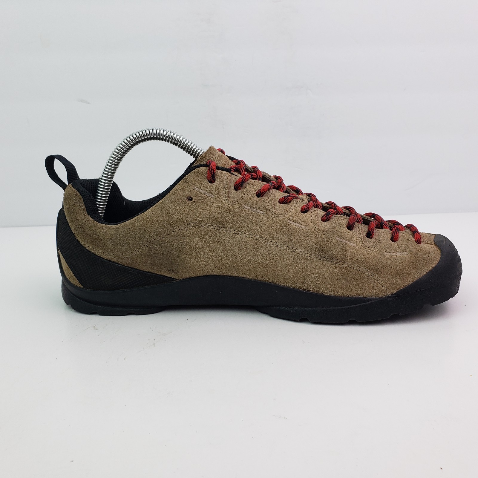 Scarpe da ginnastica Keen Jasper da uomo taglia 9 argento visone marrone scamosciato outdoor escursionismo