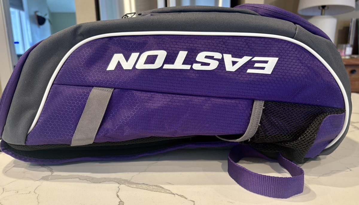 Sac à Dos Easton Game Ready Baseball/Softball, Violet/gris/noir, Excellent état