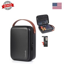 Small Battery Organizer Storage Case with Tester