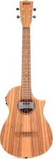 Kala Teak Tri-Top Baritone Acoustic-electric Ukulele - Natural
