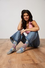 Calzini Da Donna K. Bell Socks A Forma Di Animale, Morbidi E Colorati, Per Interni, Opera D'arte Per I Piedi