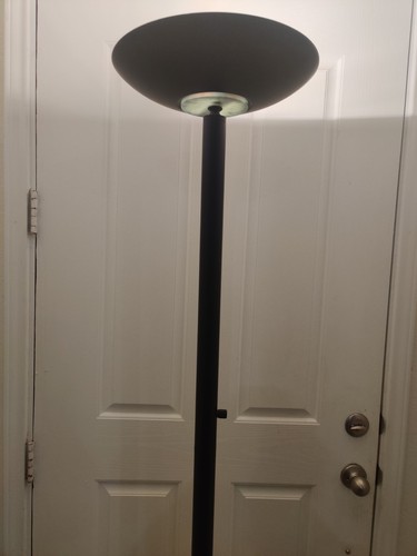 Vintage Lux Genesis Lighting 90s Y2K 300 Watt Halogen Torchiere Floor ...