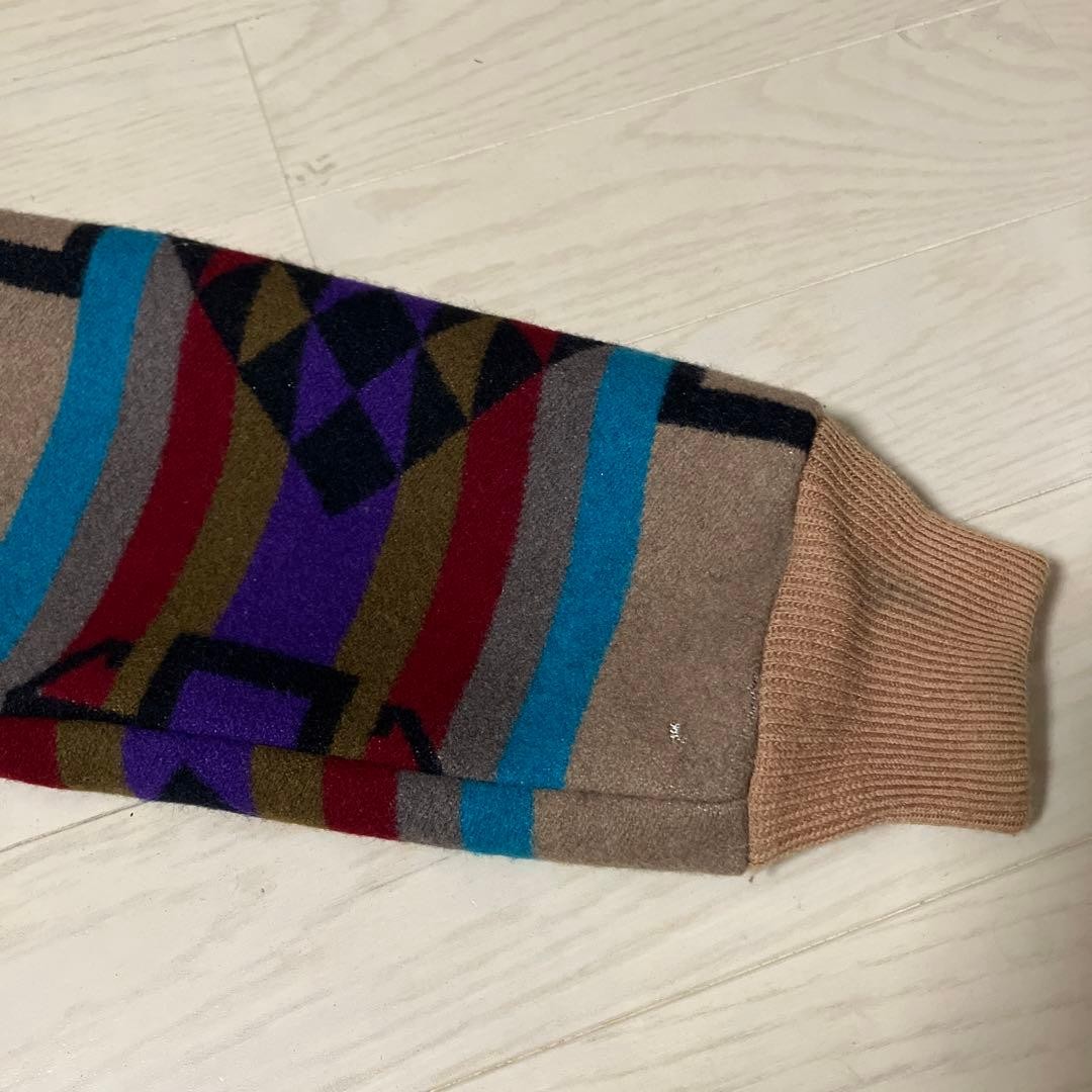 Pendleton Indian Pattern Jacket M Wool Native Sty… - image 7