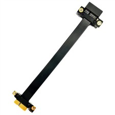 PCI-E3.0 extension cable 1X interface 1X adapter cable vertical 90 degree PCIEx1